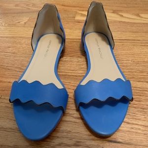 Loeffler Randall open toe flats